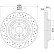 Brake disc 8DD 355 122-551 Hella