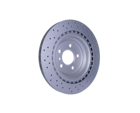 Brake disc 8DD 355 122-551 Hella, Image 4