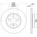 Brake disc 8DD 355 122-651 Hella