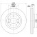 Brake disc 8DD 355 122-791 Hella