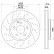 Brake disc 8DD 355 122-911 Hella