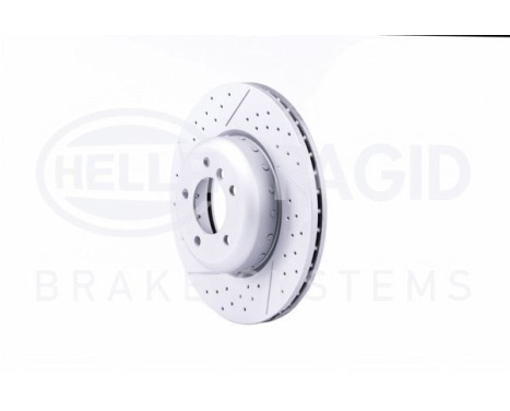 Brake disc 8DD 355 123-041 Hella Pagid GmbH, Image 3