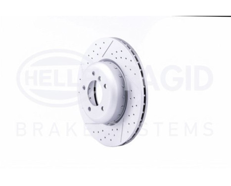 Brake disc 8DD 355 123-041 Hella, Image 3