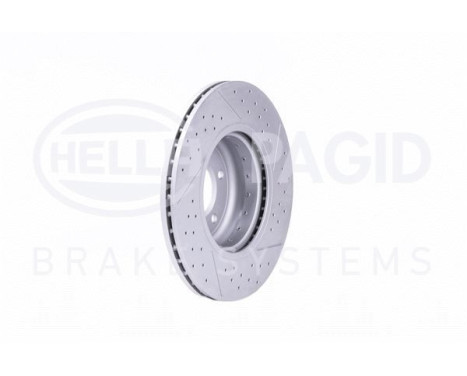 Brake disc 8DD 355 123-041 Hella, Image 4