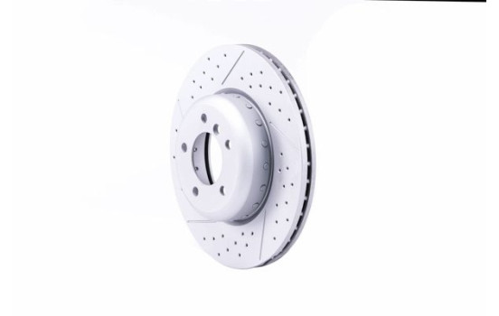 Brake disc 8DD 355 123-041 Hella, Image 3