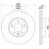 Brake disc 8DD 355 123-511 Hella