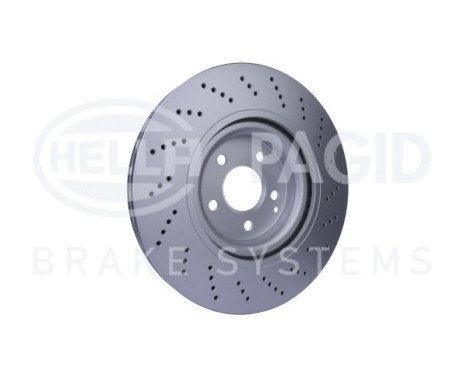 Brake disc 8DD 355 126-381 Hella, Image 4