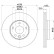 Brake disc 8DD 355 126-561 Hella