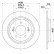 Brake disc 8DD 355 126-651 Hella