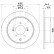 Brake disc 8DD 355 126-671 Hella