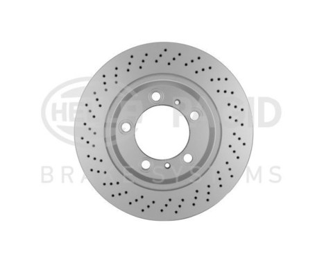 Brake disc 8DD 355 126-921 Hella, Image 2