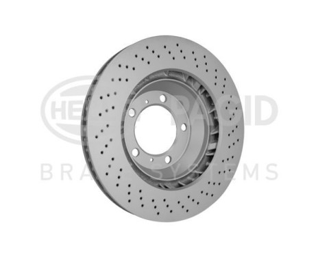 Brake disc 8DD 355 126-921 Hella, Image 4