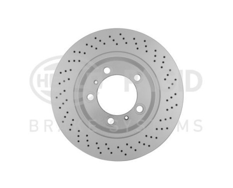 Brake disc 8DD 355 126-931 Hella, Image 2