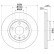 Brake disc 8DD 355 127-311 Hella Pagid GmbH