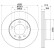 Brake disc 8DD 355 127-791 Hella