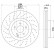 Brake disc 8DD 355 127-961 Hella