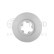 Brake disc 8DD 355 128-631 Hella, Thumbnail 2