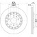 Brake disc 8DD 355 128-651 Hella