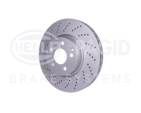 Brake disc 8DD 355 128-791 Hella, Image 3