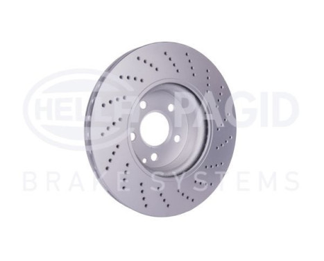 Brake disc 8DD 355 128-791 Hella, Image 4