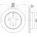 Brake disc 8DD 355 128-821 Hella Pagid GmbH