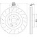 Brake disc 8DD 355 128-931 Hella