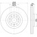 Brake disc 8DD 355 129-241 Hella