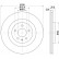 Brake disc 8DD 355 129-381 Hella