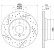 Brake disc 8DD 355 130-011 Hella