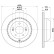 Brake disc 8DD 355 131-881 Hella