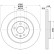Brake disc 8DD 355 132-071 Hella