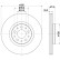 Brake disc 8DD 355 132-131 Hella
