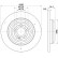 Brake disc 8DD 355 132-311 Hella