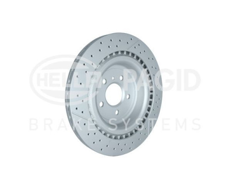 Brake disc 8DD 355 132-461 Hella, Image 4