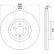 Brake disc 8DD 355 132-951 Hella, Thumbnail 4