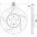 Brake disc 8DD 355 133-091 Hella