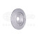 Brake disc 8DD 355 133-211 Hella, Thumbnail 2