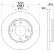Brake disc 8DD 355 133-571 Hella