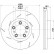 Brake disc 8DD 355 133-661 Hella