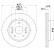 Brake disc 8DD 355 134-651 Hella