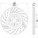Brake disc 8DD 355 134-711 Hella