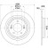 Brake disc 8DD 355 134-731 Hella