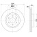 BRAKE DISC 8DD 8DD 355 126-841 Hella