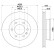 BRAKE DISC 8DD 8DD 355 131-891 Hella