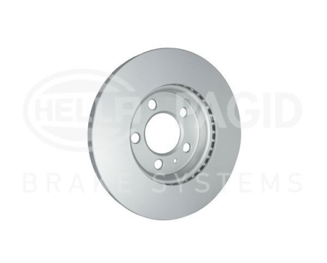 BRAKE DISC 8DD 8DD 355 132-091 Hella, Image 4