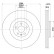 BRAKE DISC 8DD 8DD 355 132-411 Hella