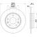 BRAKE DISC 8DD 8DD 355 133-761 Hella