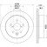BRAKE DISC 8DD 8DD 355 134-531 Hella