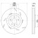 BRAKE DISC 8DD 8DD 355 134-671 Hella