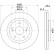 BRAKE DISC 8DD 8DD 355 134-741 Hella